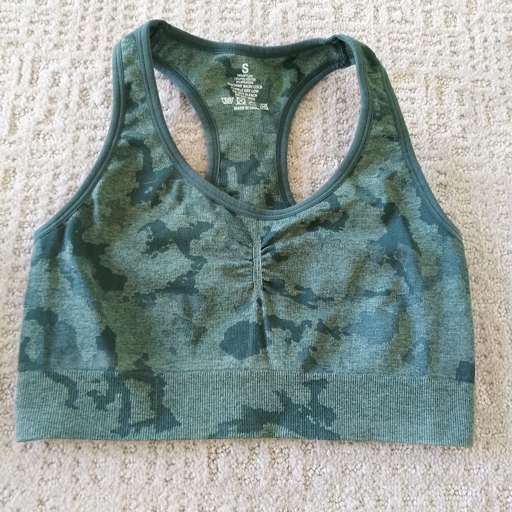 Aoxjox (Amazon) camo sports bra